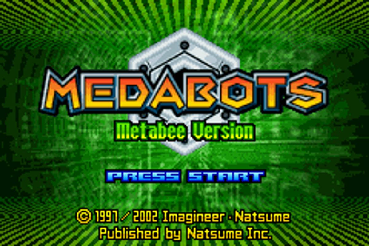 MedaBots: Metabee ROM - GBA screenshot 1
