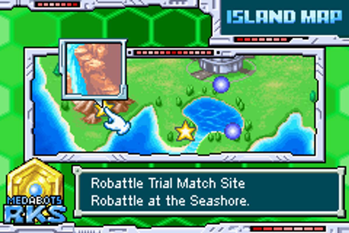 Medabots AX: Rokusho Ver. ROM - GBA screenshot 3
