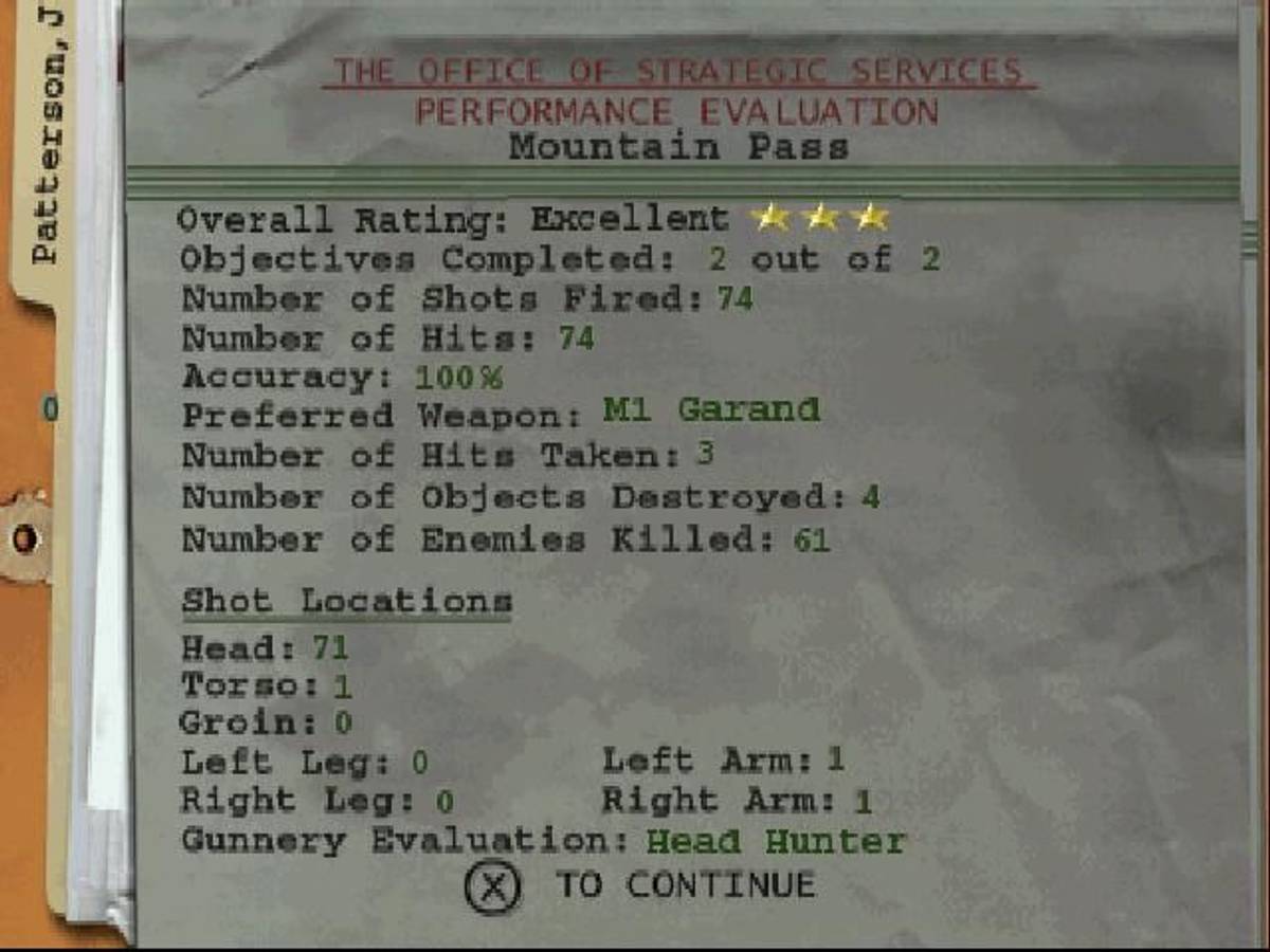 Medal of Honor ISO - PS1 screenshot 5