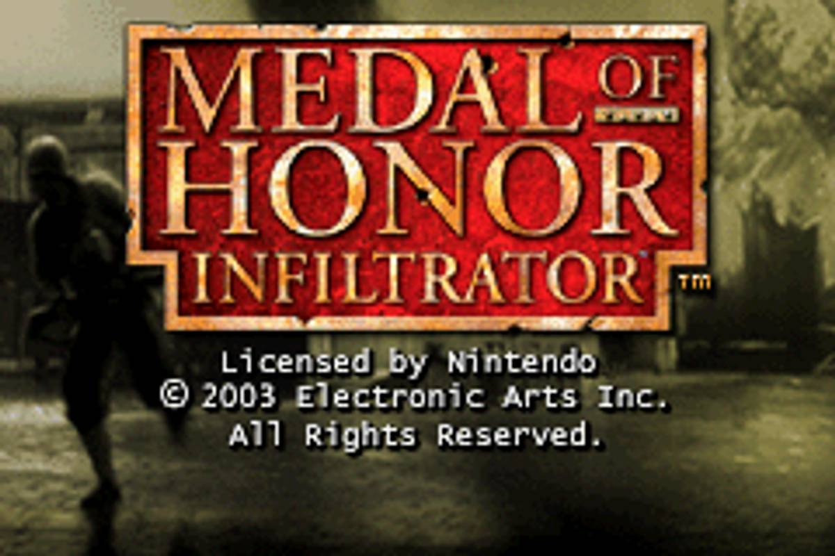 Medal of Honor: Infiltrator ROM - GBA screenshot 1