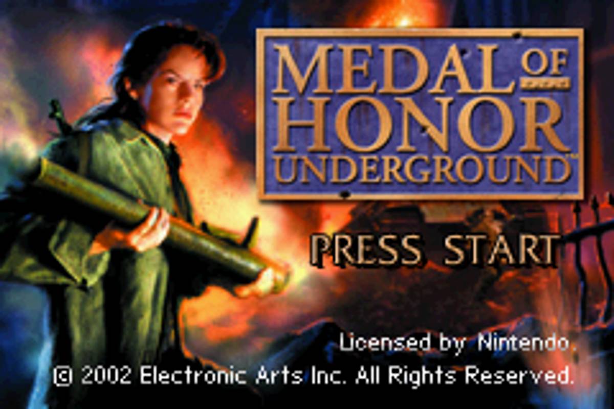 Medal of Honor: Underground ROM - GBA screenshot 1