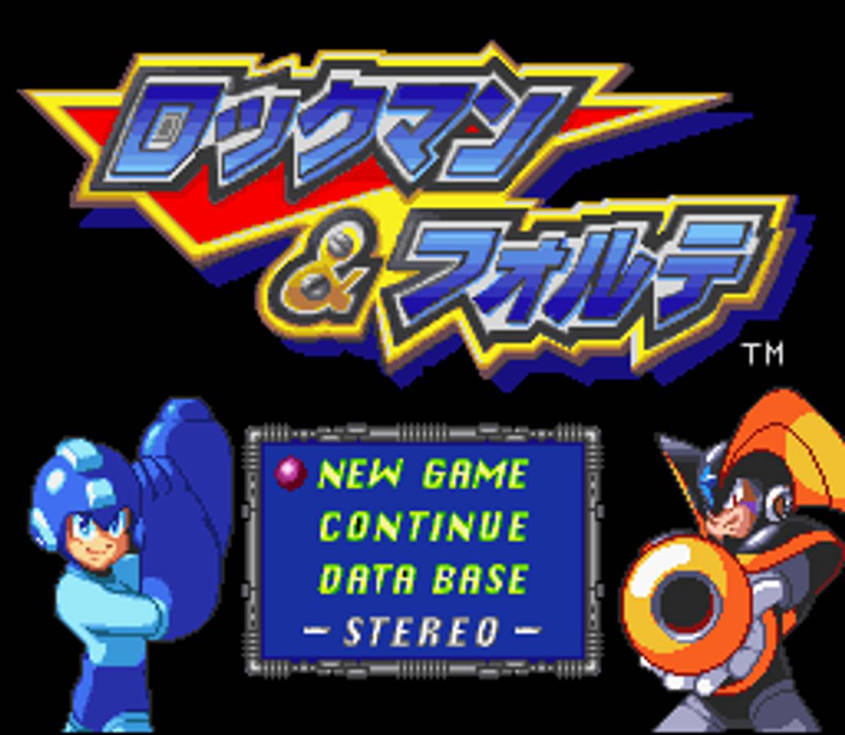 Mega Man & Bass ROM - SNES screenshot 1