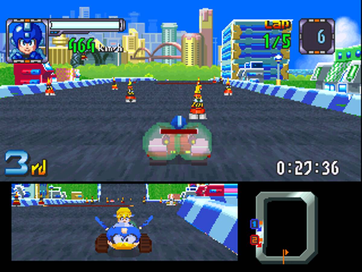 Mega Man Battle & Chase ISO - PS1 screenshot 8