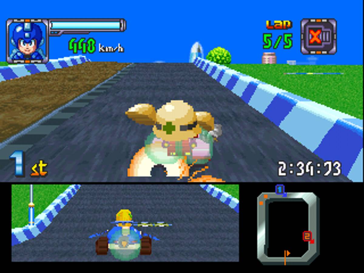 Mega Man Battle & Chase ISO - PS1 screenshot 9