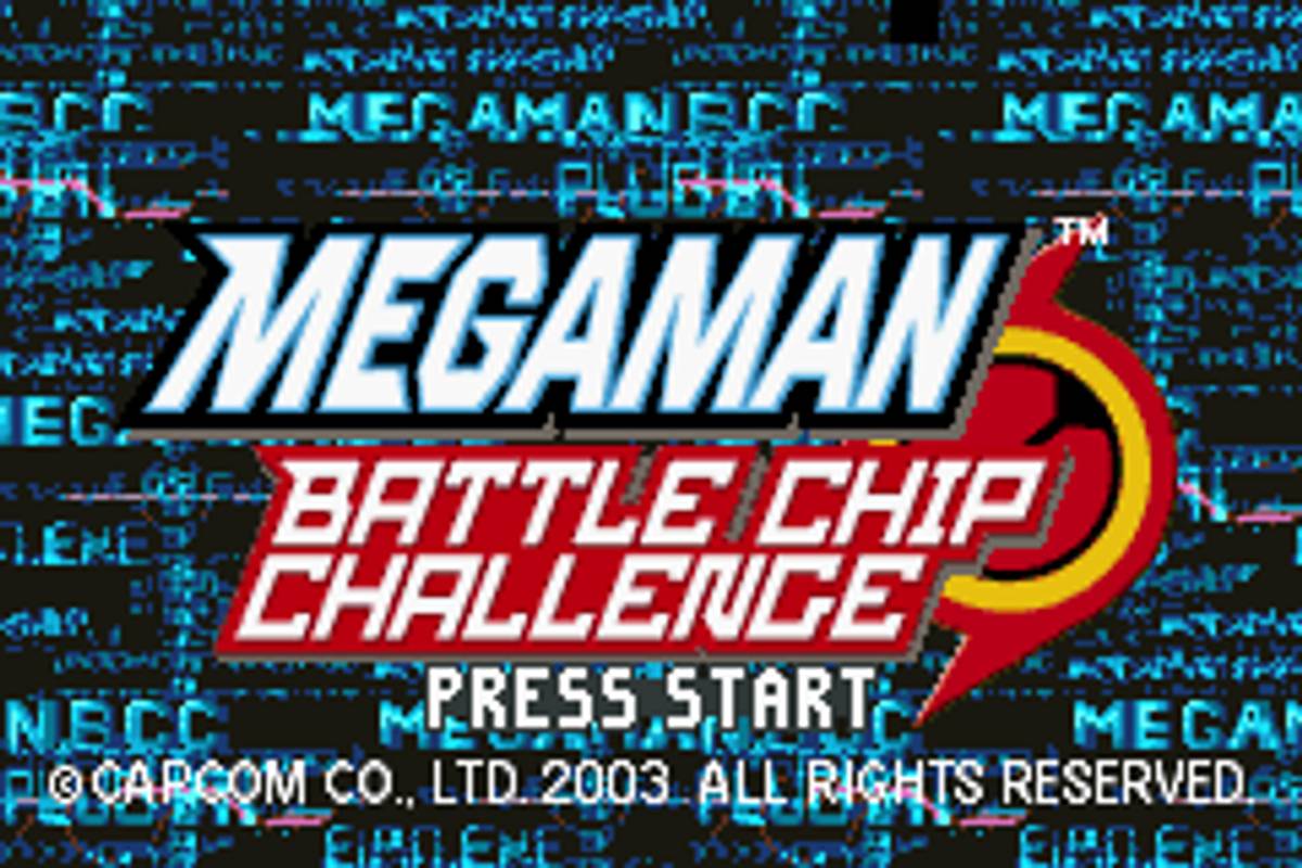 Mega Man: Battle Chip Challenge ROM - GBA screenshot 1