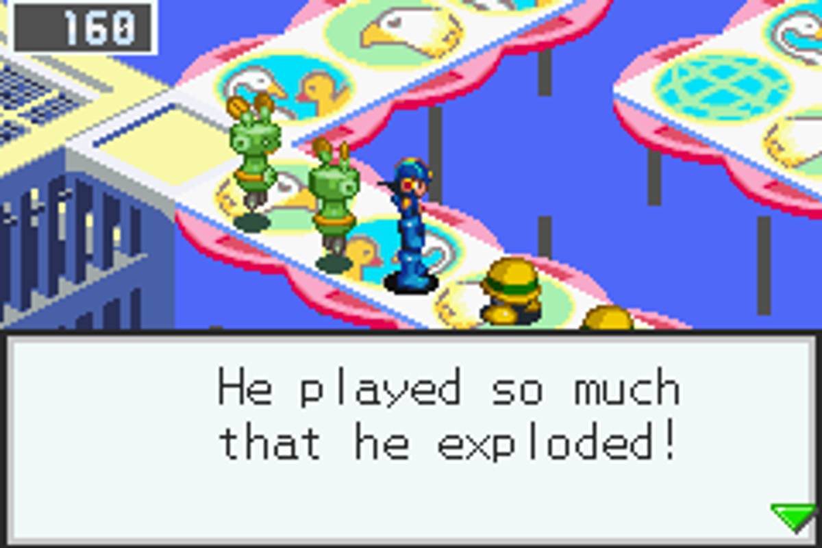 Mega Man Battle Network 3: Blue Version ROM - GBA screenshot 2