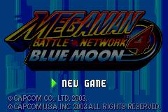 Mega Man Battle Network 4: Blue Moon ROM - GBA screenshot 2