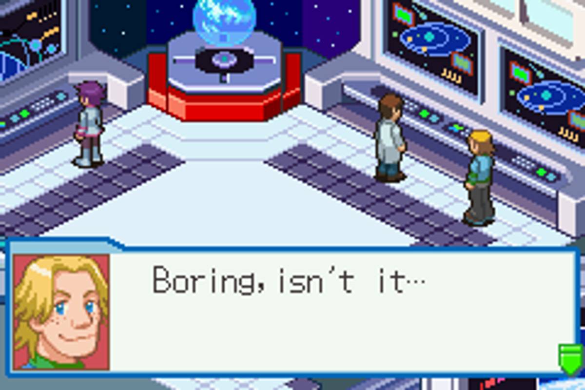 Mega Man Battle Network 4: Red Sun ROM - GBA screenshot 2