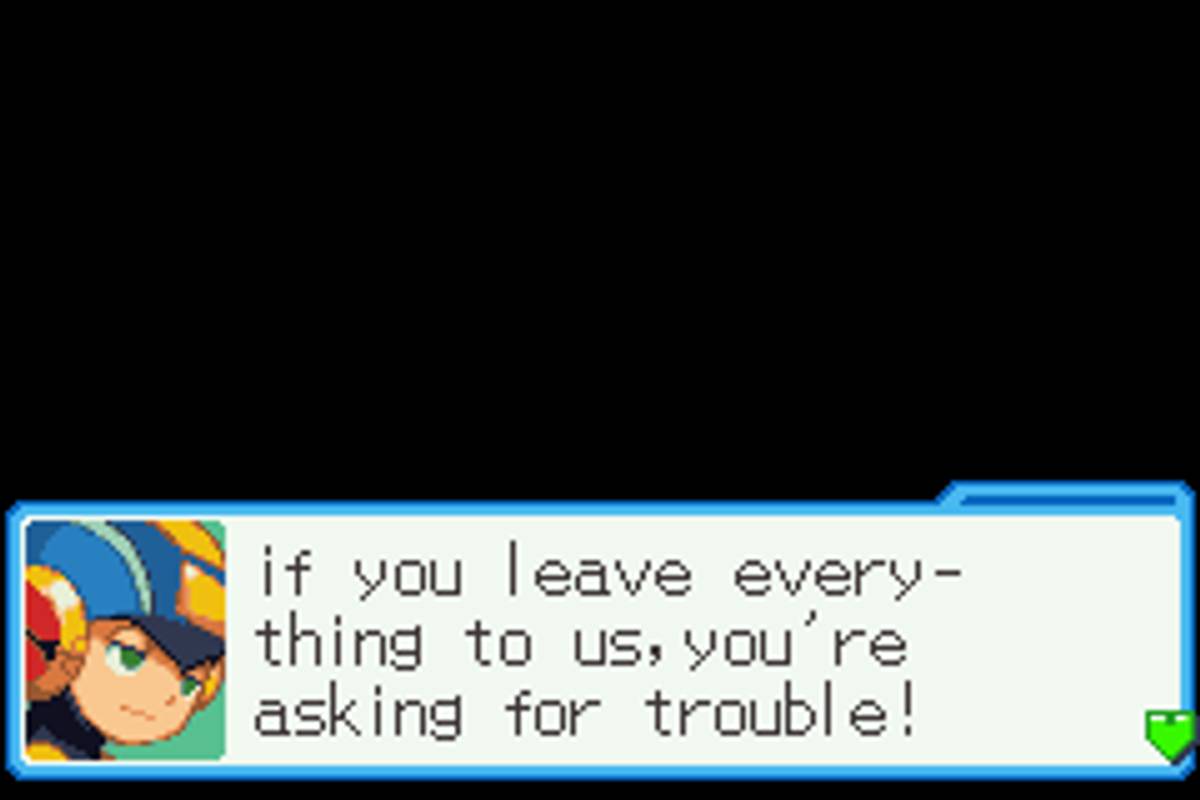 Mega Man Battle Network 6: Cybeast Falzar ROM - GBA screenshot 2