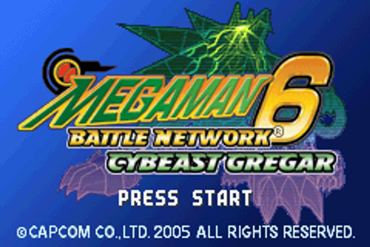 Mega Man Battle Network 6: Cybeast Gregar ROM - GBA screenshot 1
