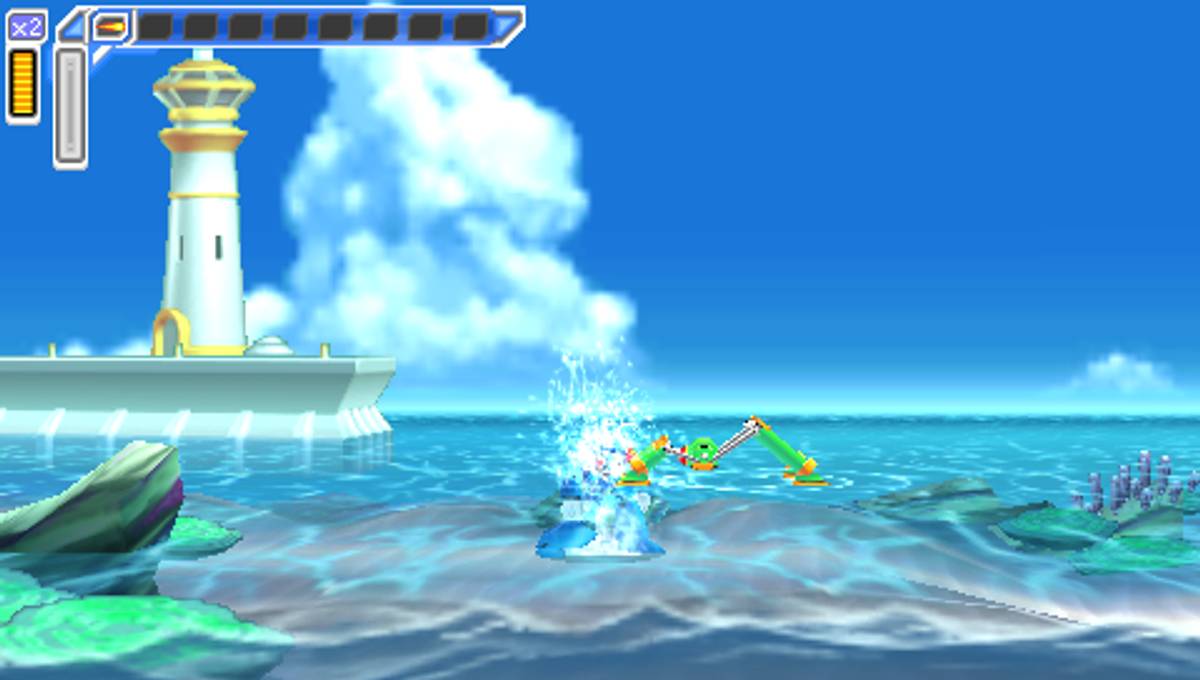 Mega Man: Maverick Hunter X ISO - PSP screenshot 5