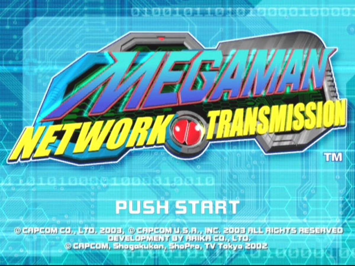 Mega Man: Network Transmission ISO - GameCube screenshot 1