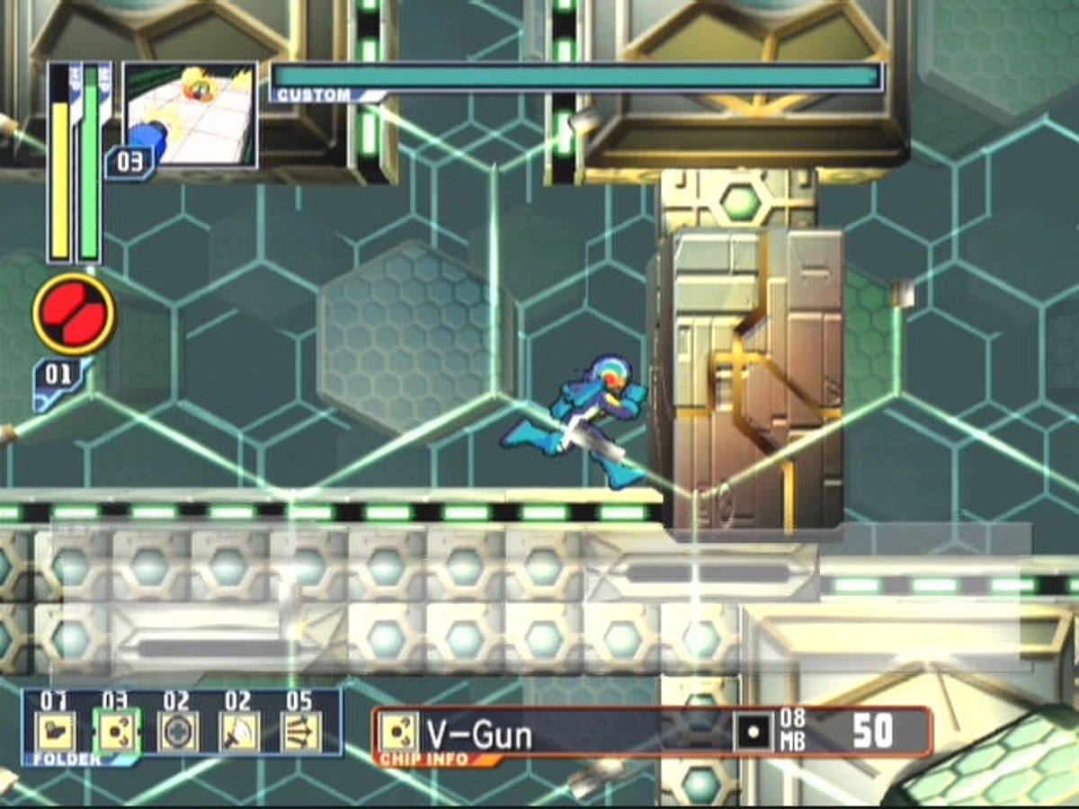 Mega Man: Network Transmission ISO - GameCube screenshot 10