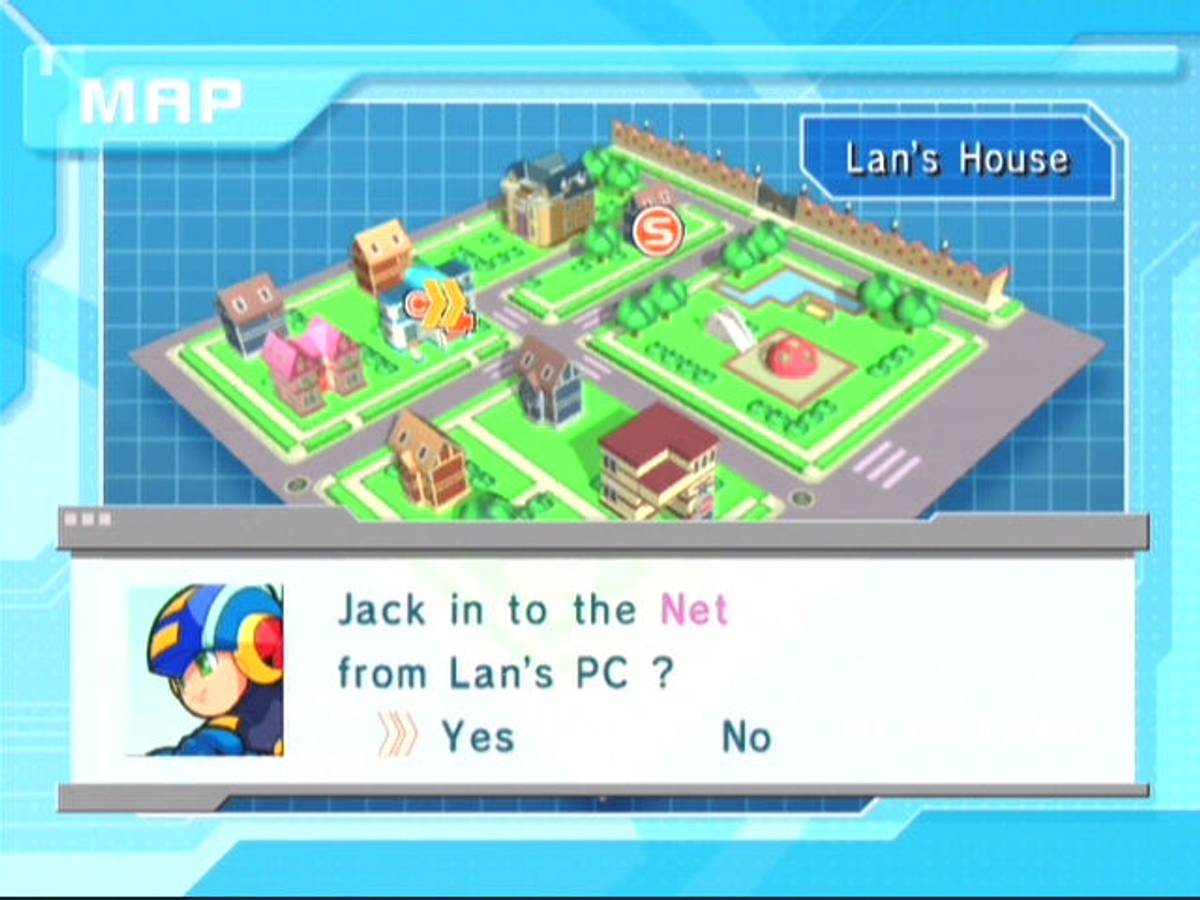 Mega Man: Network Transmission ISO - GameCube screenshot 6