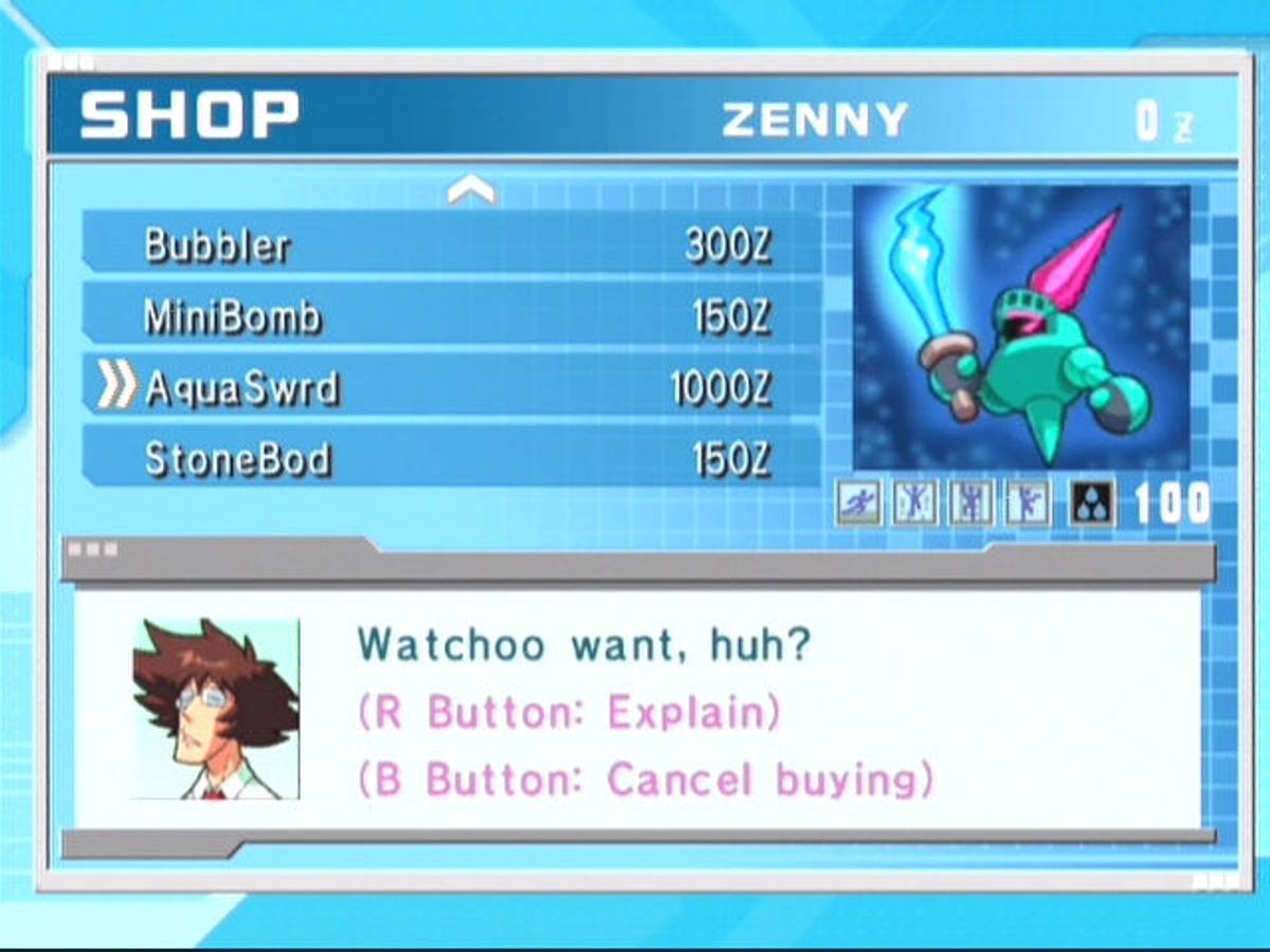 Mega Man: Network Transmission ISO - GameCube screenshot 7