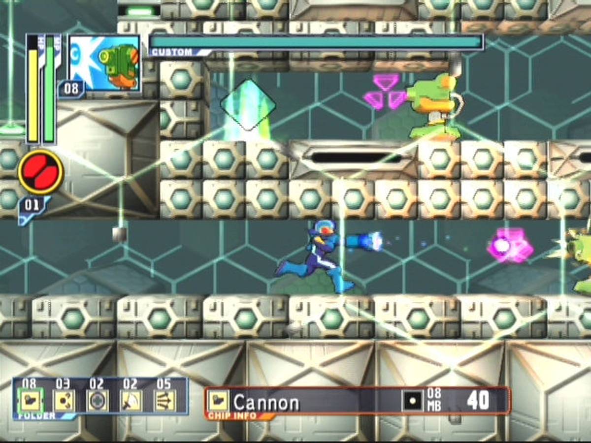 Mega Man: Network Transmission ISO - GameCube screenshot 9