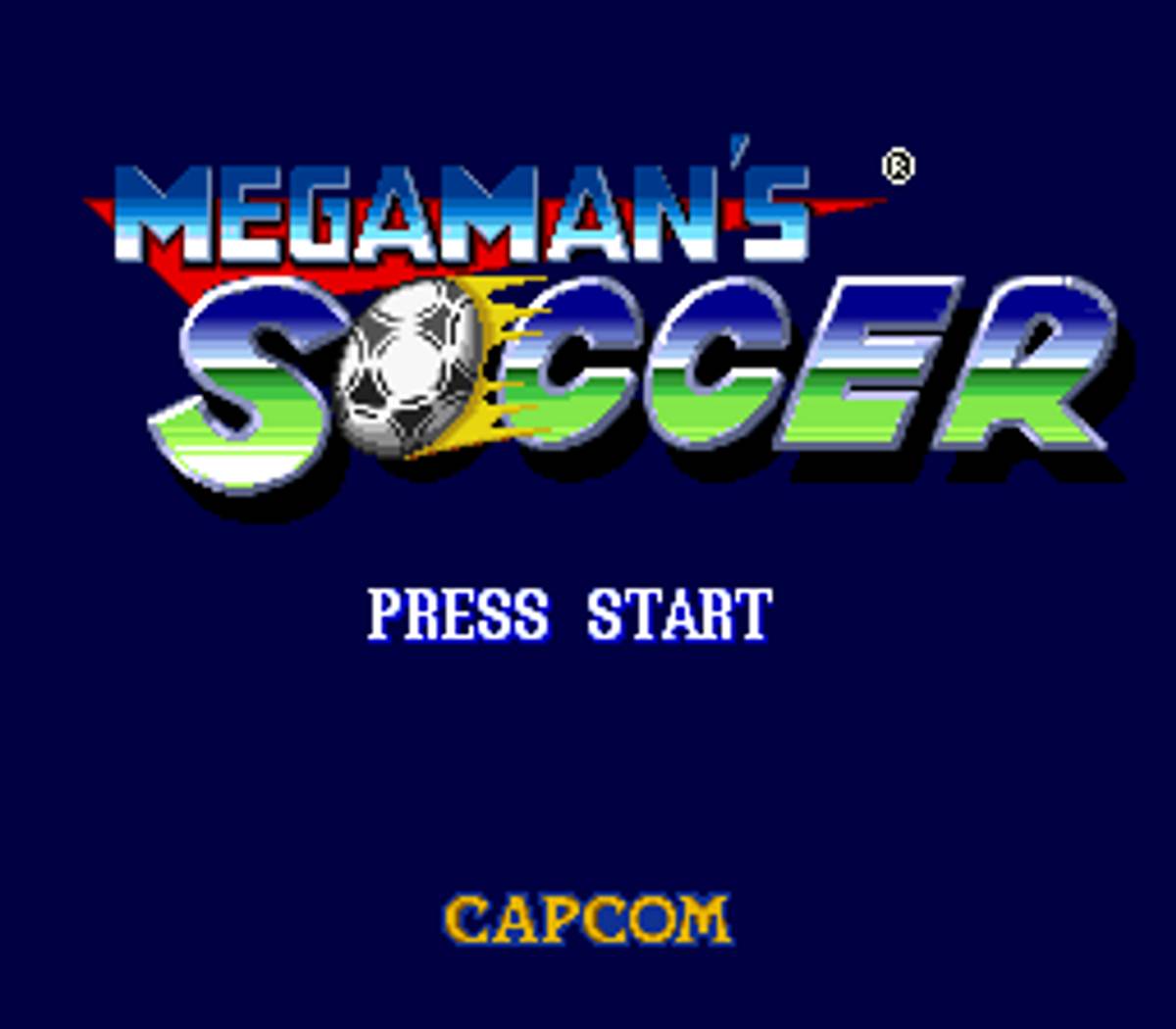 Mega Man Soccer ROM - SNES screenshot 1