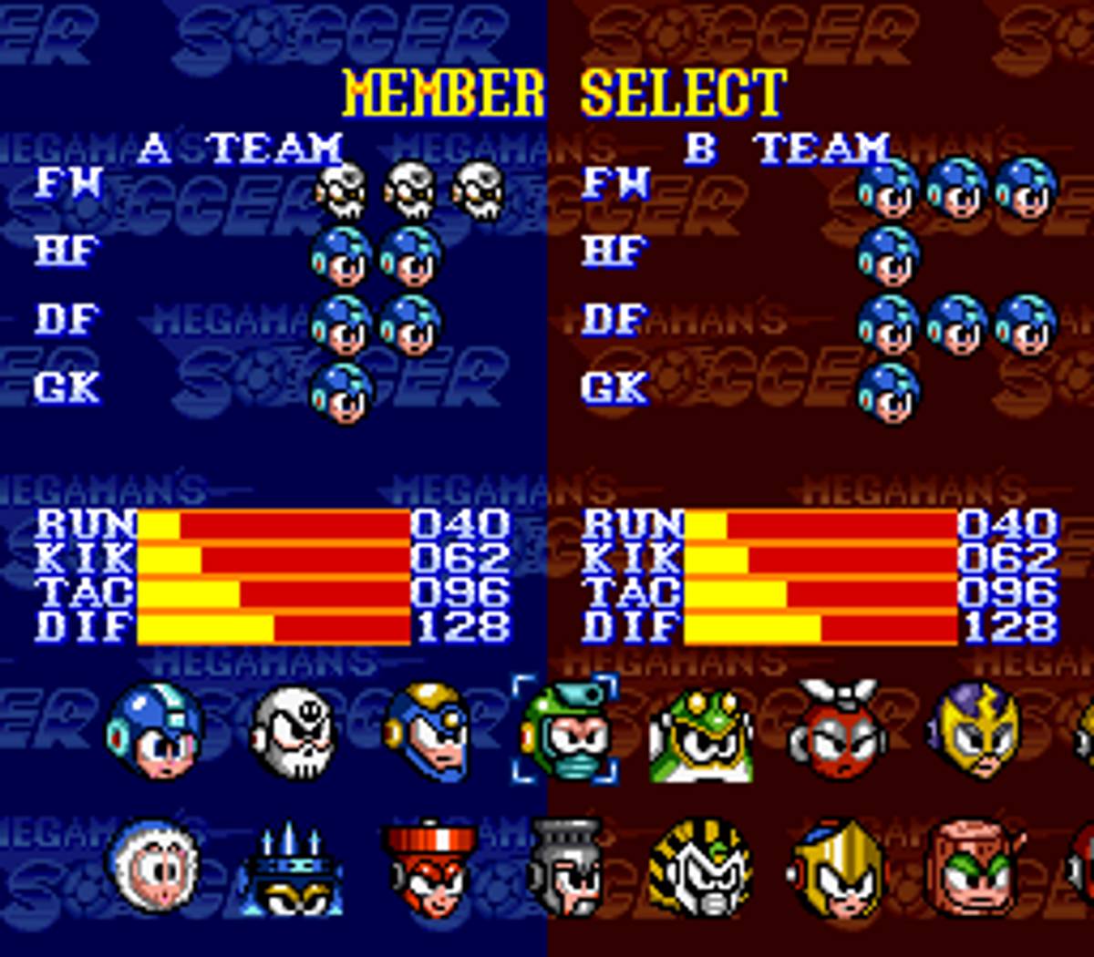 Mega Man Soccer ROM - SNES screenshot 6