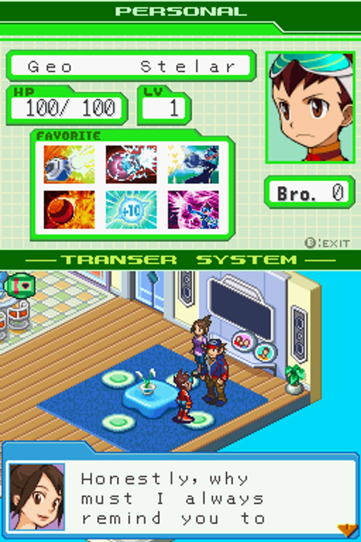 Mega Man Star Force: Dragon ROM - NDS screenshot 2