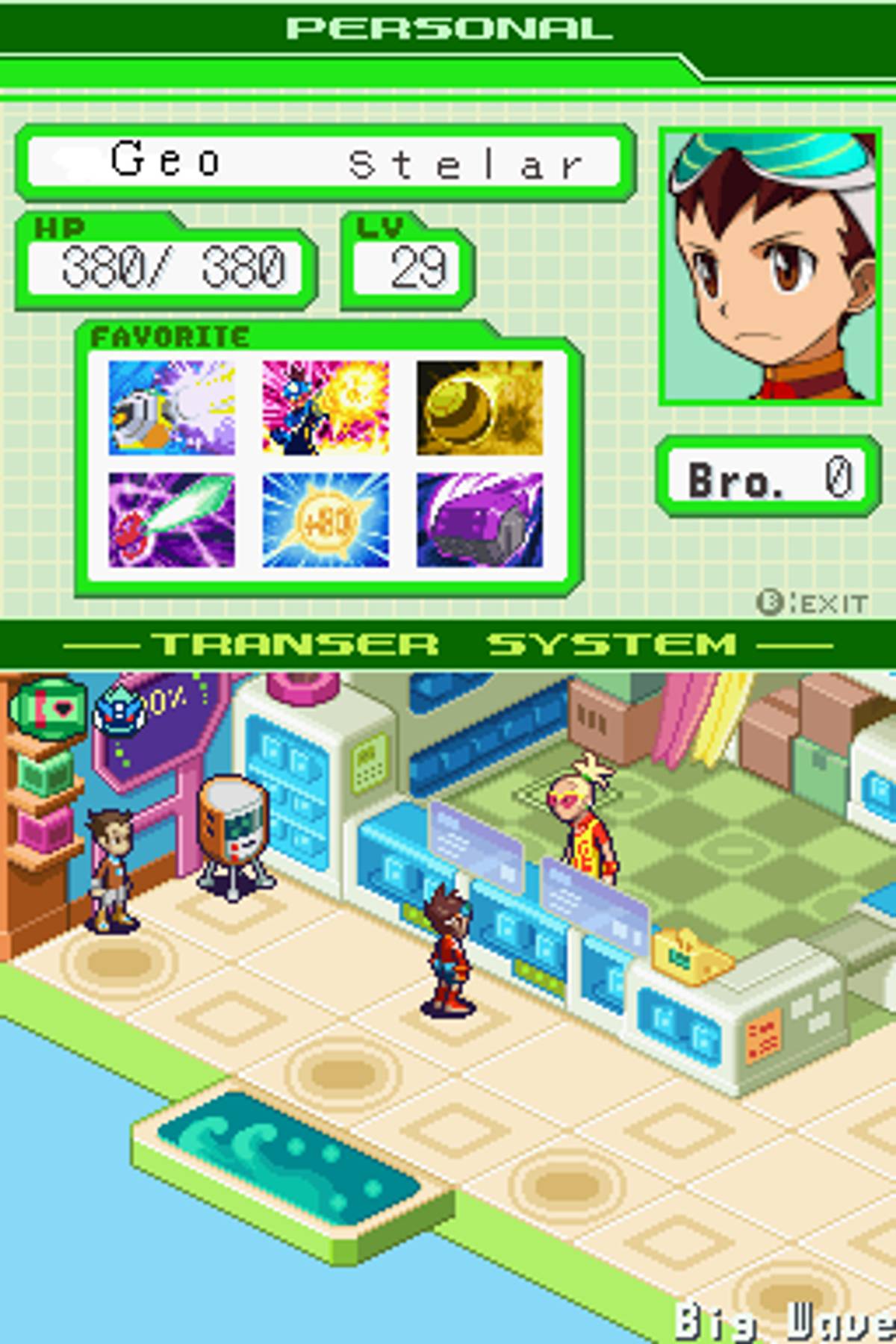 Mega Man Star Force: Dragon ROM - NDS screenshot 3