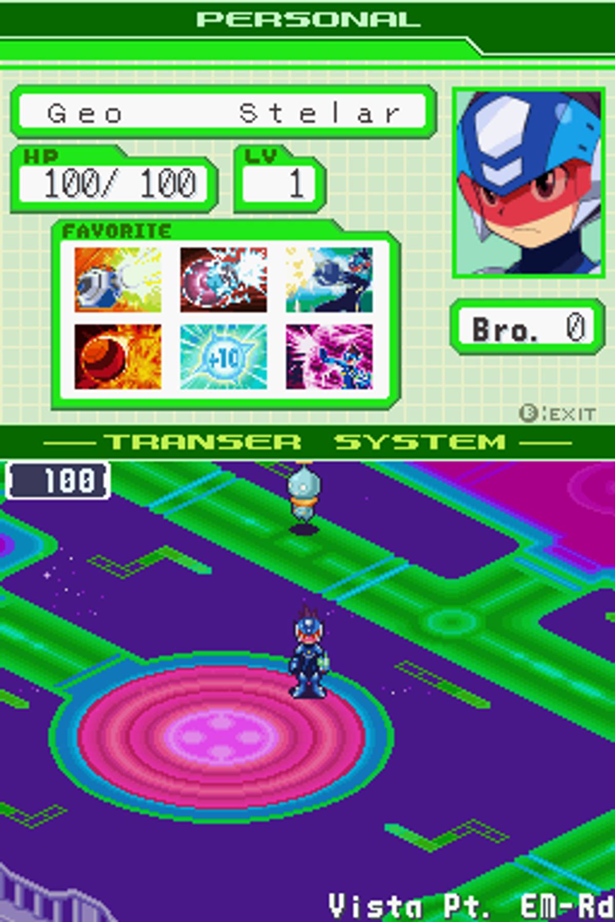 Mega Man Star Force: Dragon ROM - NDS screenshot 4