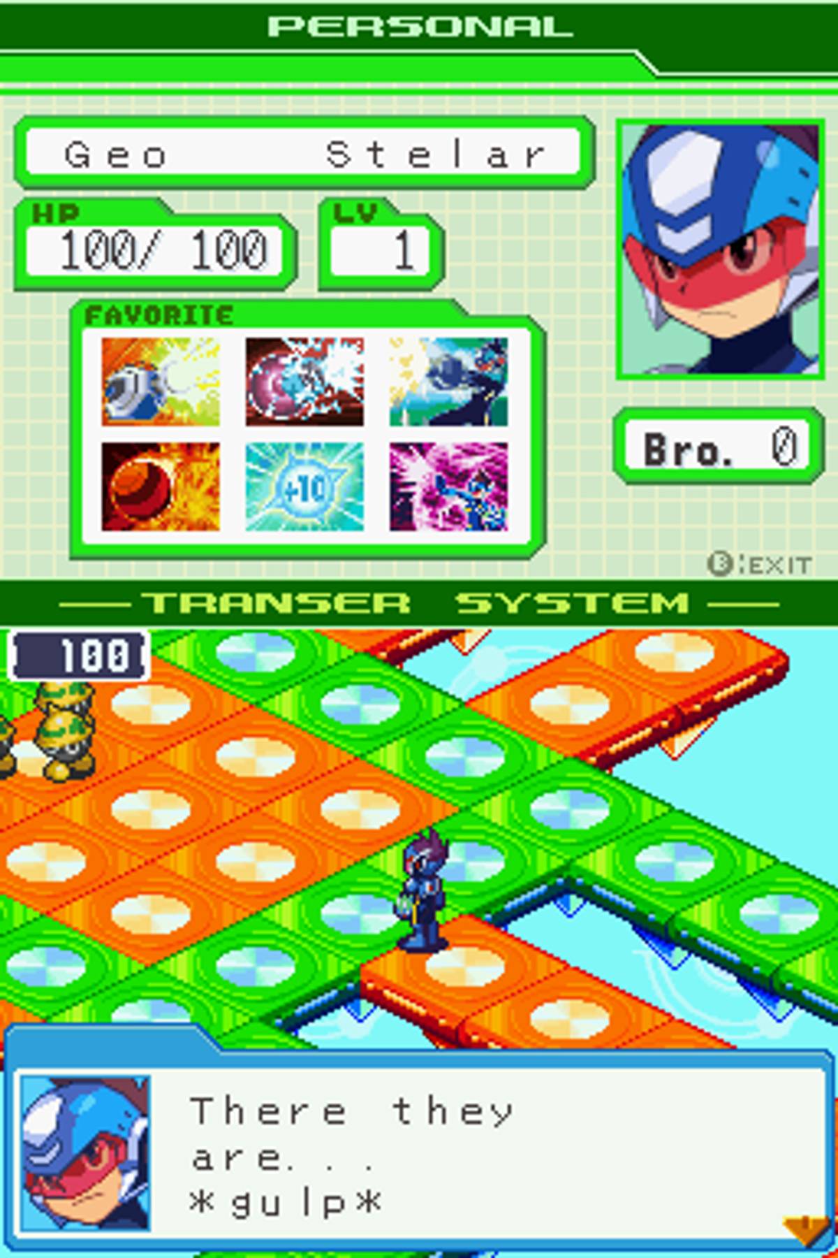 Mega Man Star Force: Dragon ROM - NDS screenshot 5