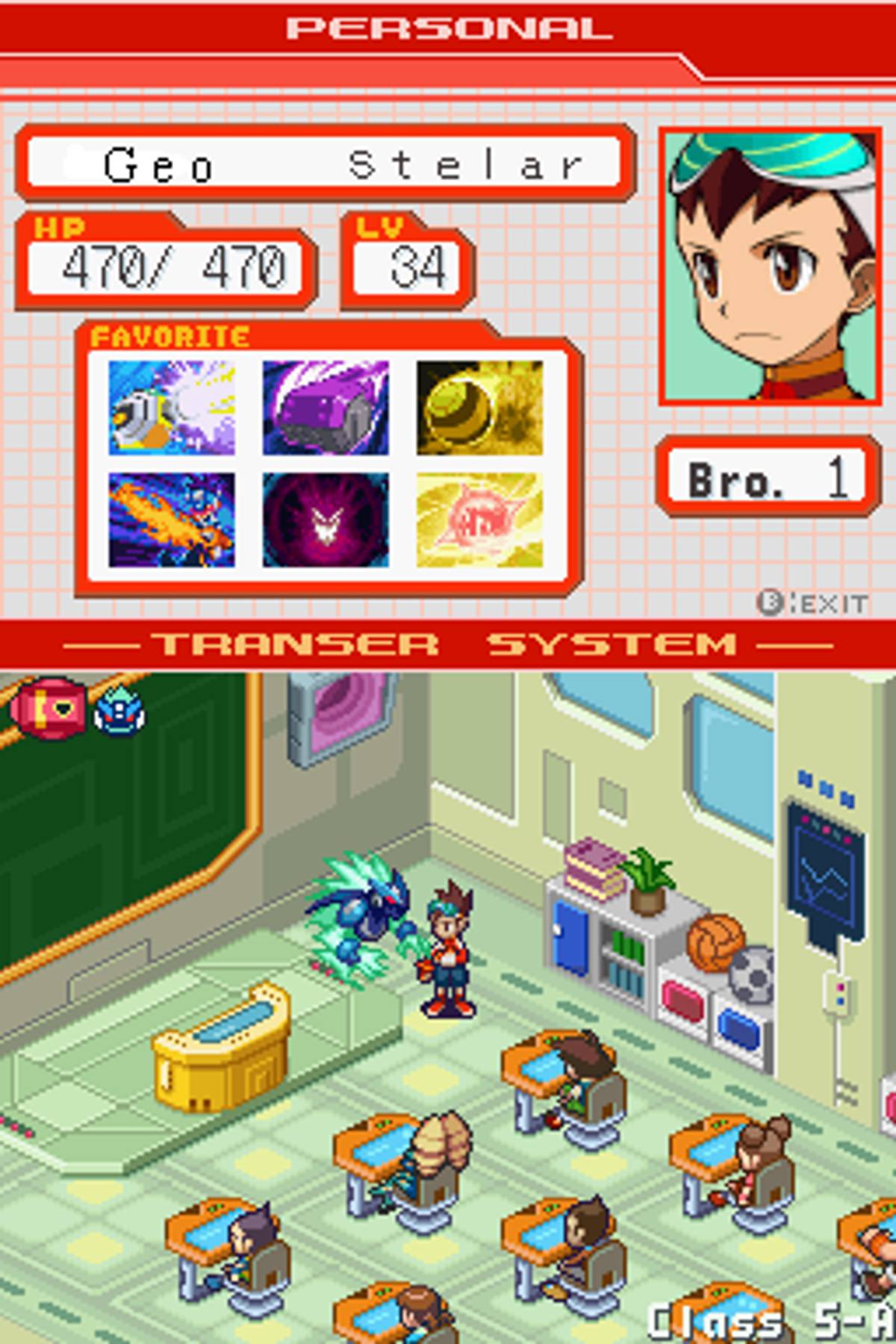 Mega Man Star Force: Leo ROM - NDS screenshot 2