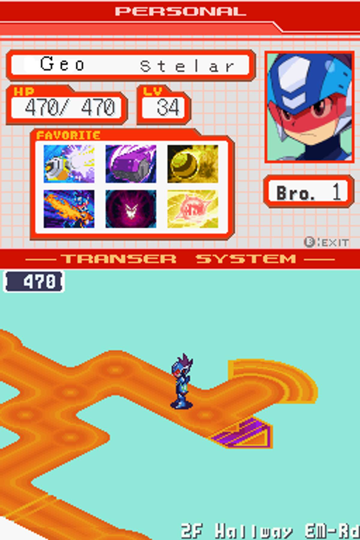 Mega Man Star Force: Leo ROM - NDS screenshot 3