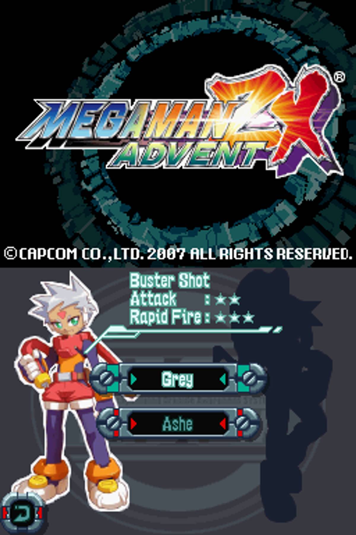 Mega Man ZX Advent ROM - NDS screenshot 2