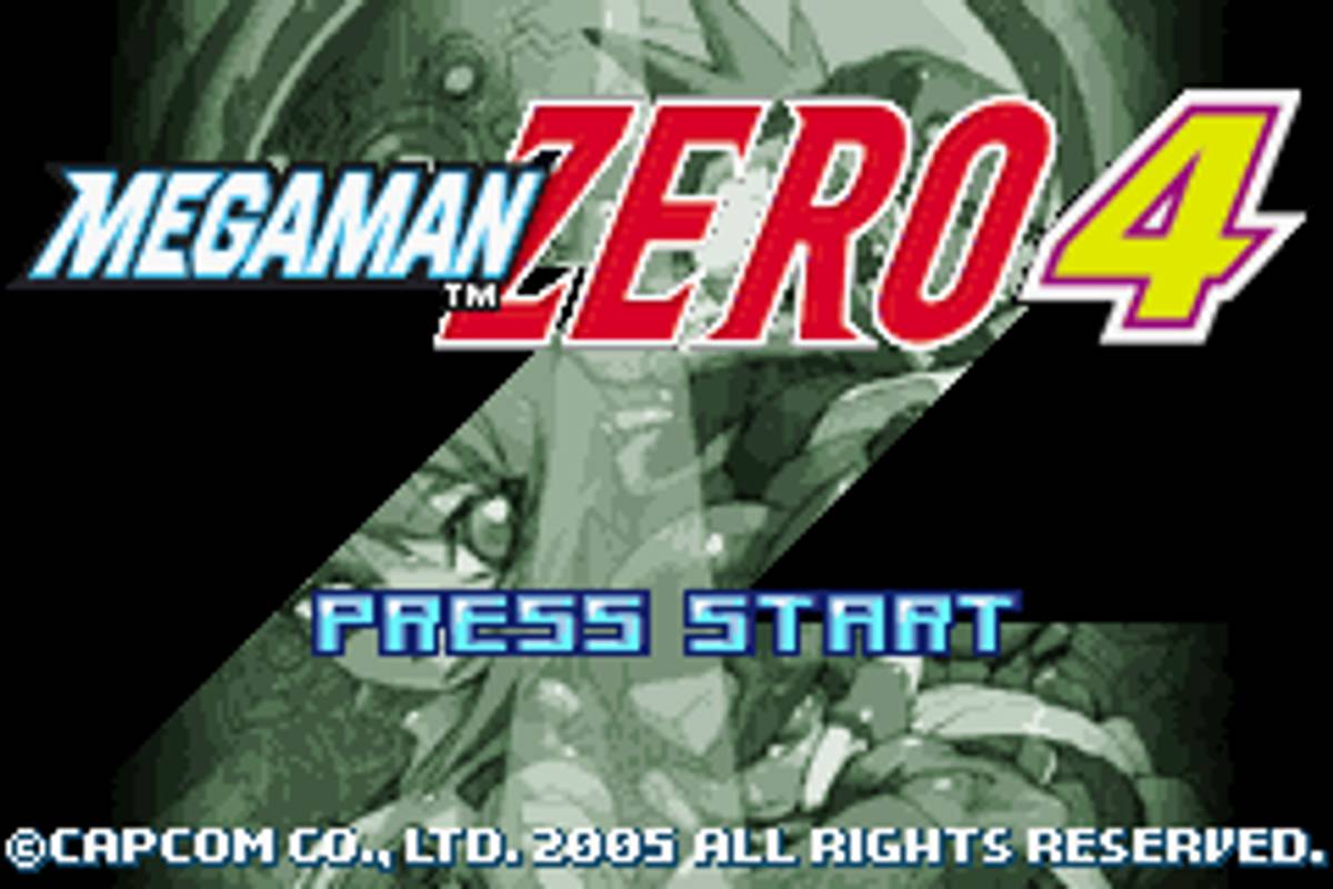 Mega Man Zero 4 ROM - GBA screenshot 1
