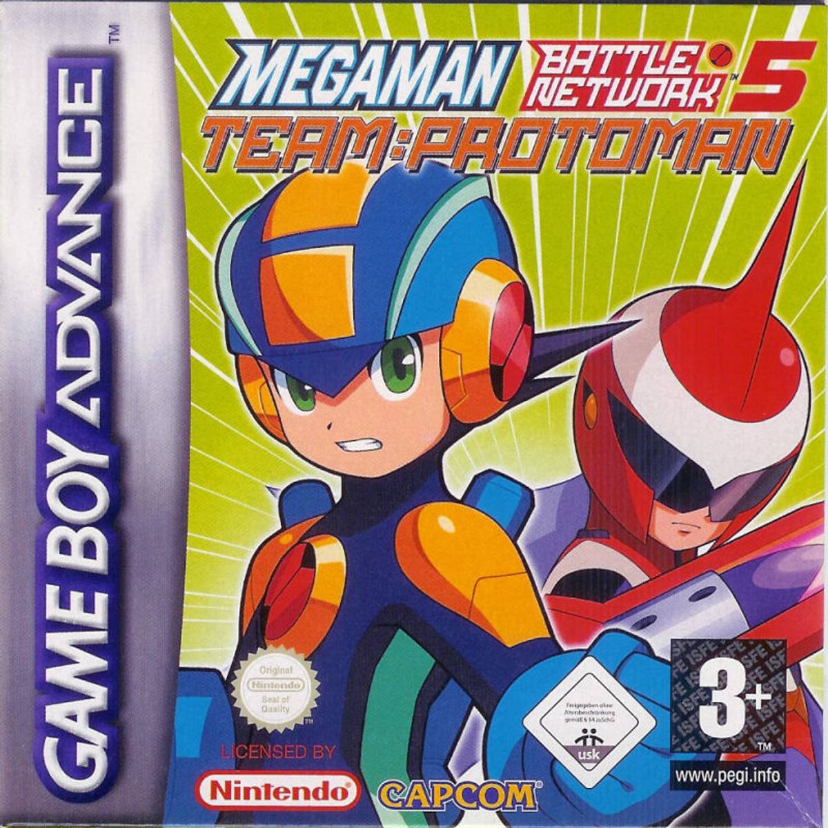 Download Torrent Mega Man Battle Network 5: Team Protoman ROM – GBA