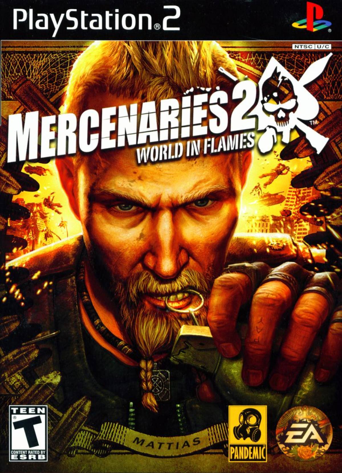Download Torrent Mercenaries 2: World in Flames ISO – PS2