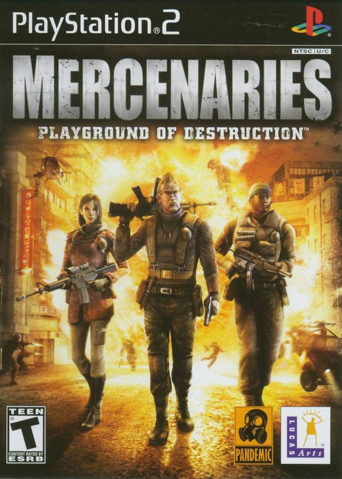 Download Torrent Mercenaries: Playground of Destruction ISO – PS2