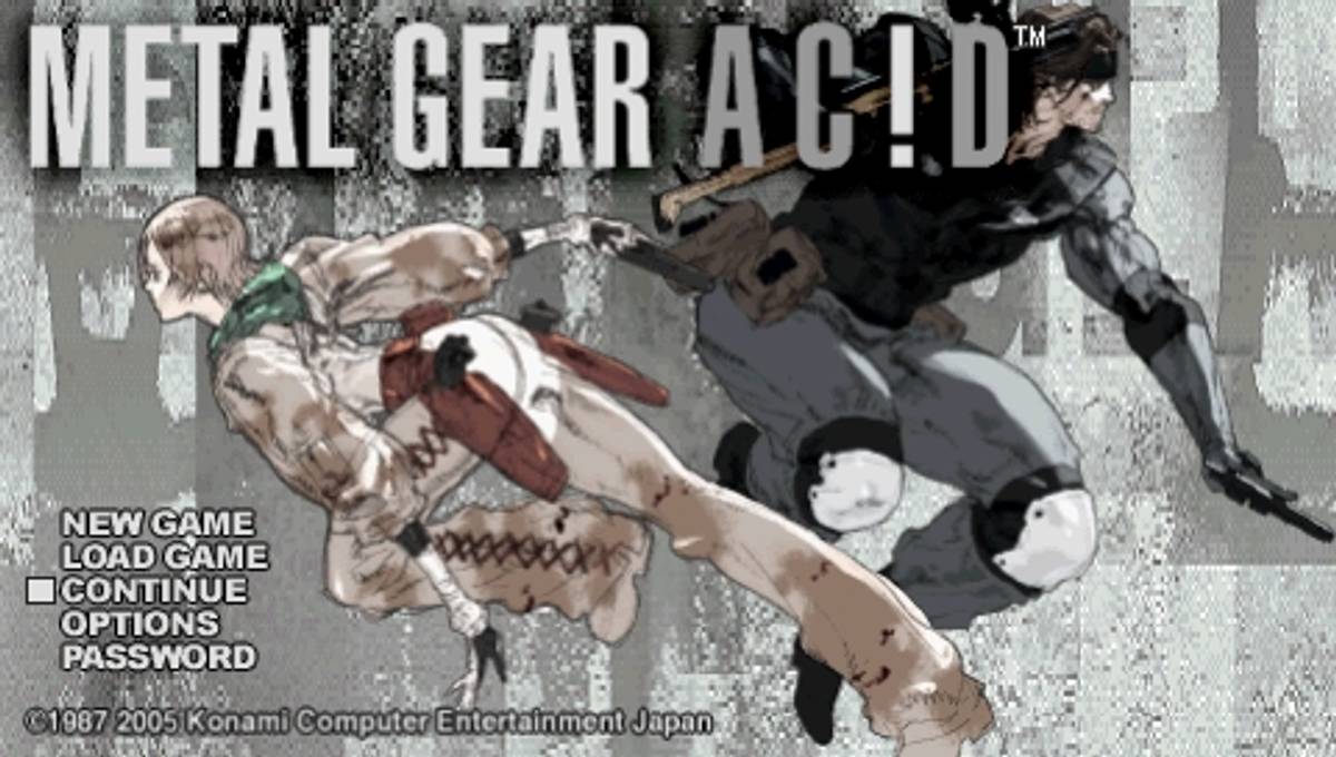 Metal Gear Ac!d ISO - PSP screenshot 1