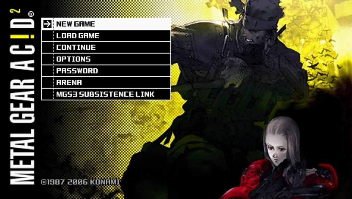 Metal Gear Ac!d² ISO - PSP screenshot 3
