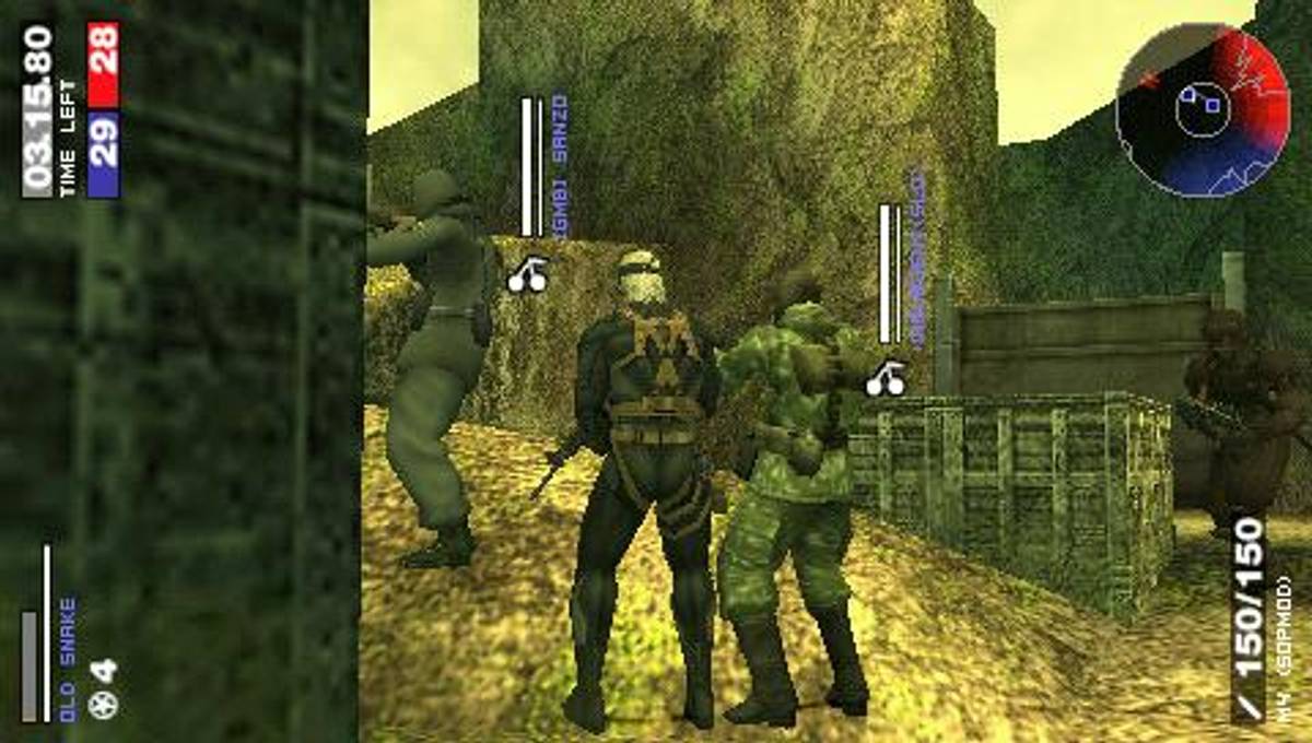 Metal Gear Solid: Portable Ops Plus ISO - PSP screenshot 2