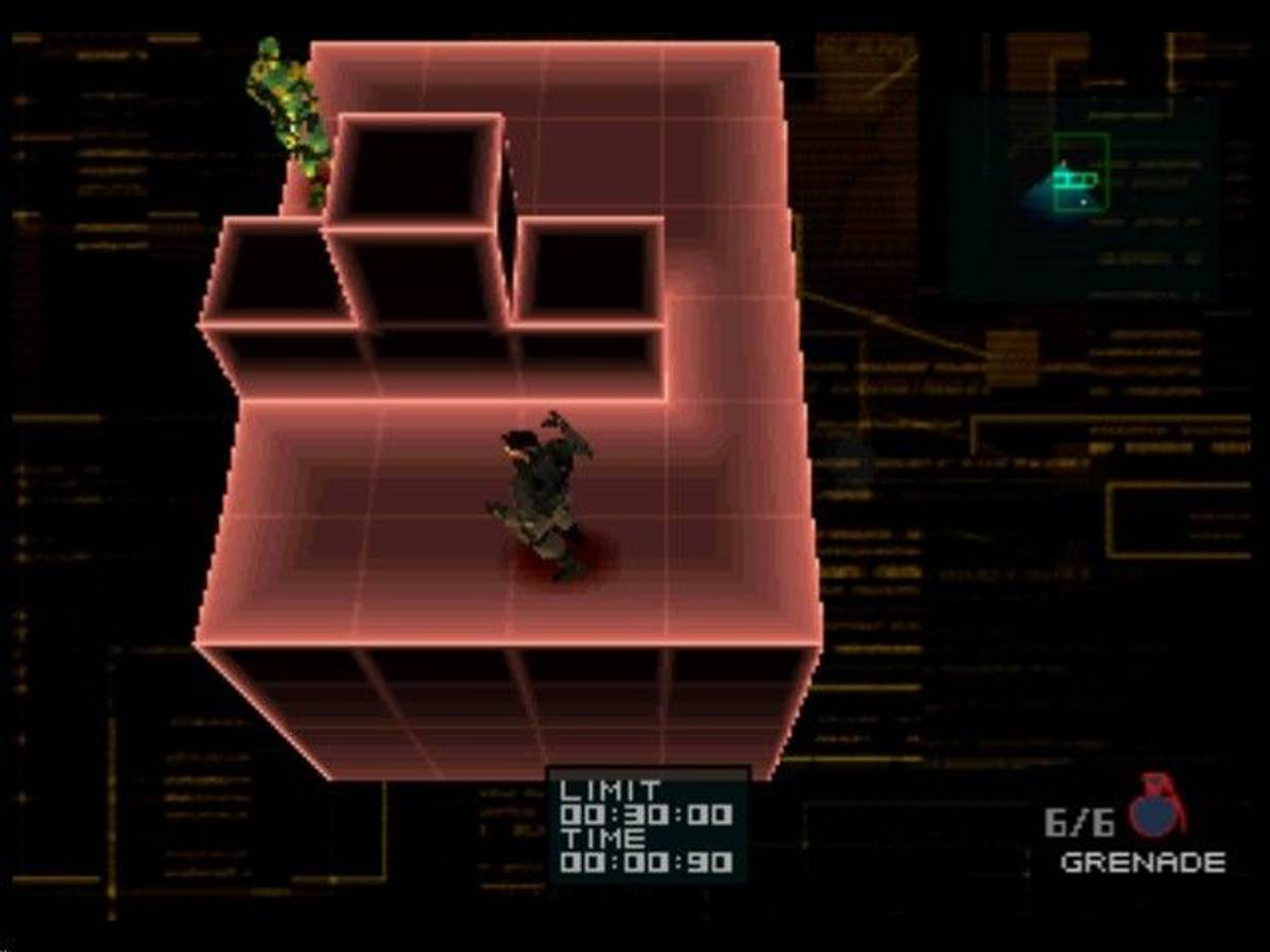 Metal Gear Solid: VR Missions ISO - PS1 screenshot 10
