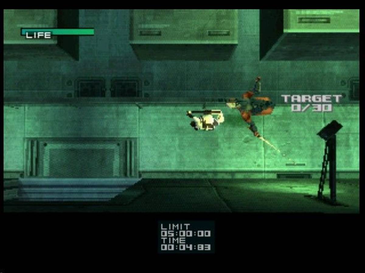 Metal Gear Solid: VR Missions ISO - PS1 screenshot 2