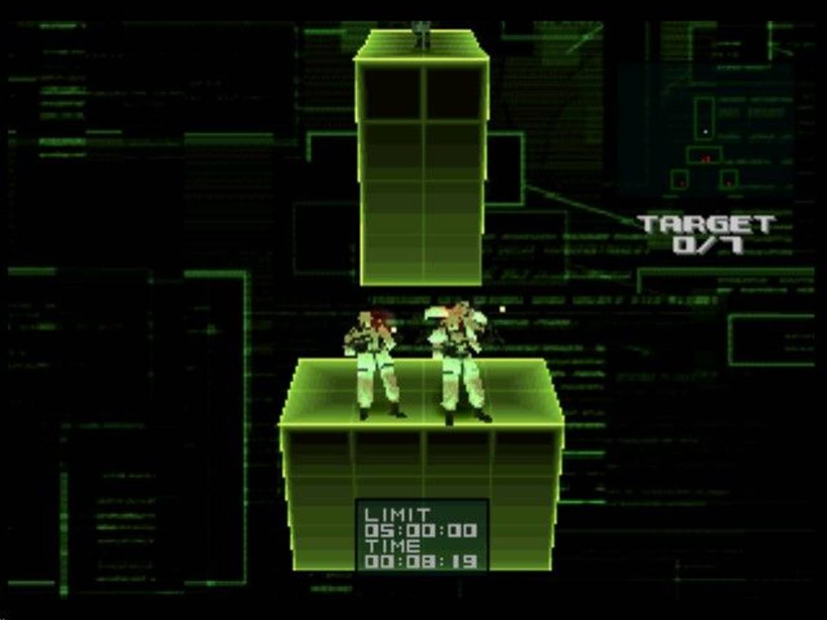Metal Gear Solid: VR Missions ISO - PS1 screenshot 9