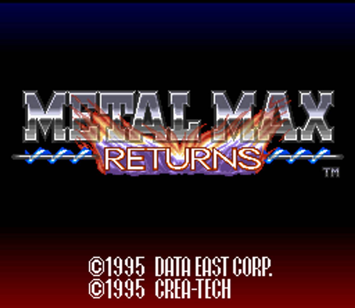 Metal Max Returns ROM - SNES screenshot 1