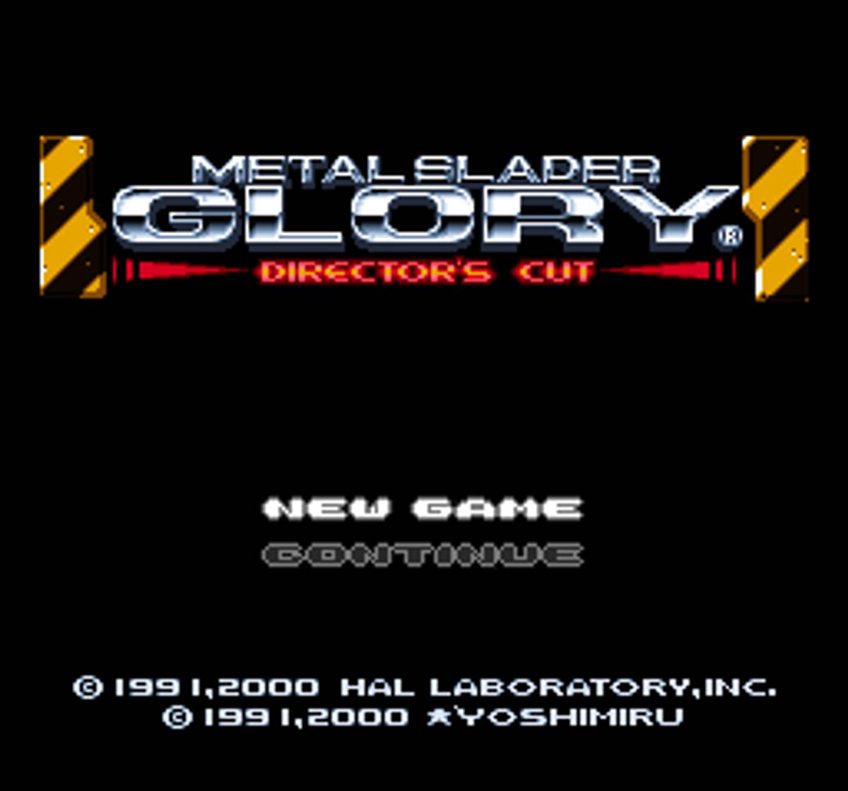 Metal Slader Glory: Director's Cut ROM - SNES screenshot 1