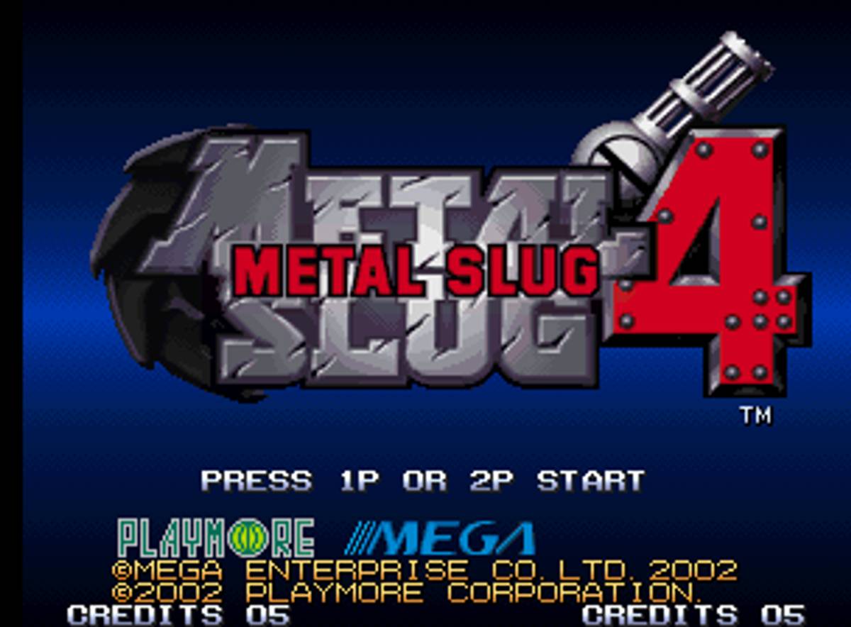 Metal Slug 4 ROM - Neo Geo screenshot 1