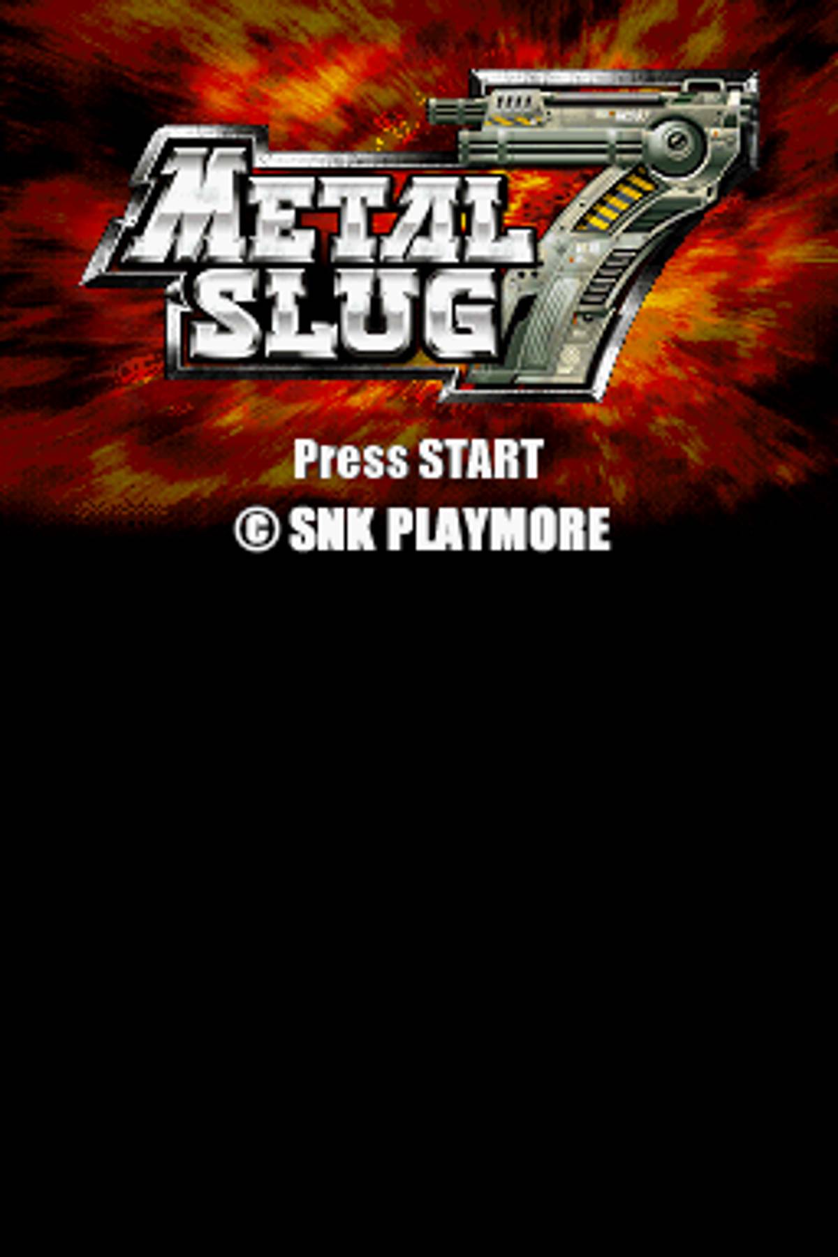 Metal Slug 7 ROM - NDS screenshot 1