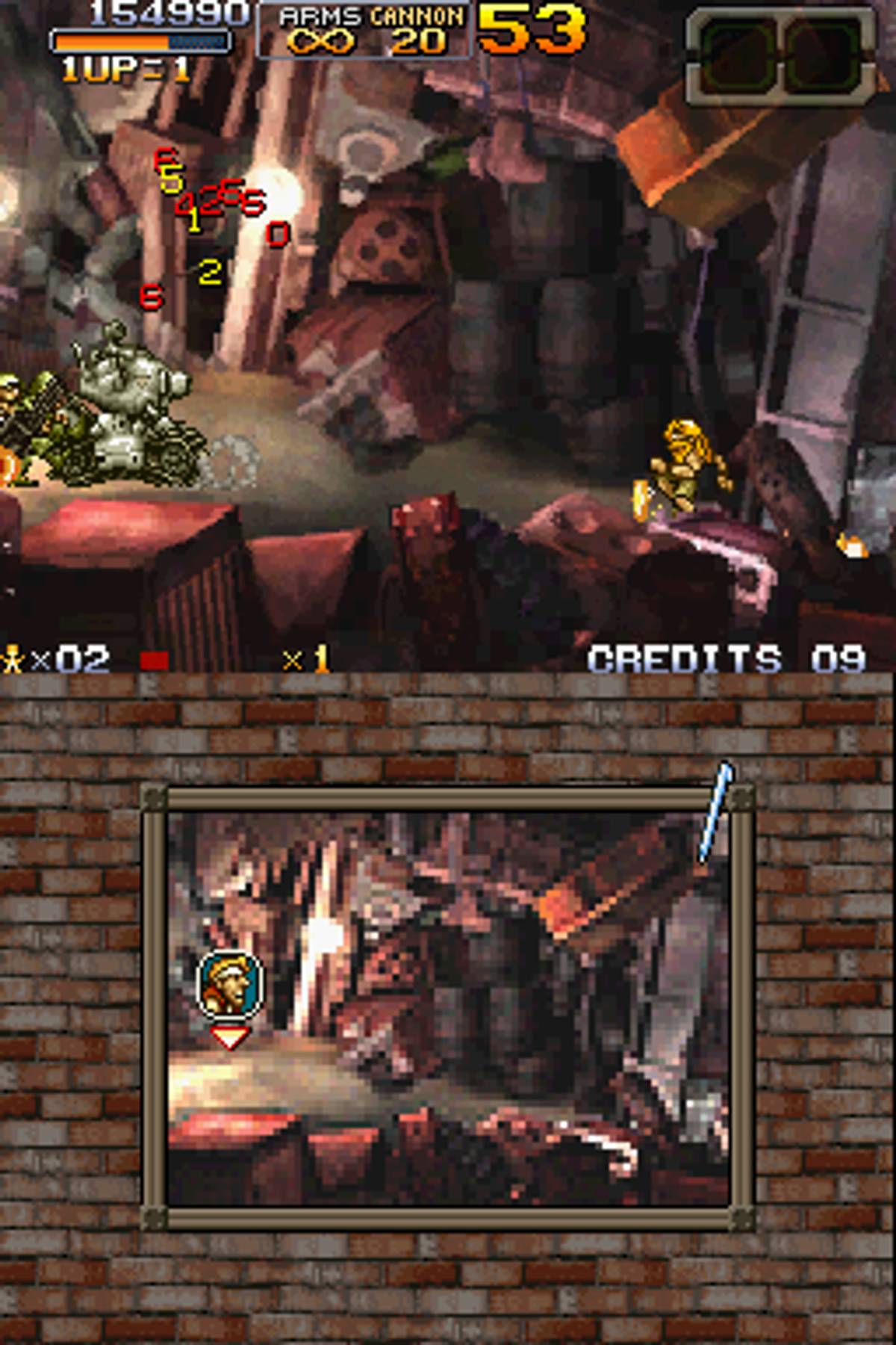 Metal Slug 7 ROM - NDS screenshot 10