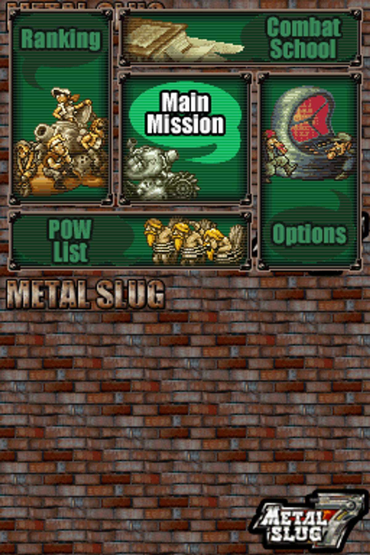 Metal Slug 7 ROM - NDS screenshot 2