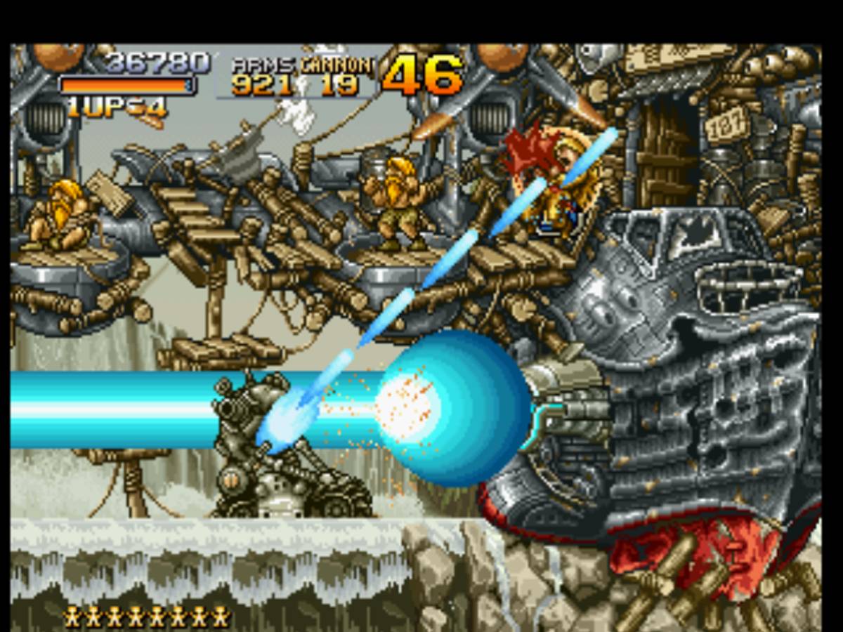 Metal Slug: Super Vehicle - 001 ISO - PS1 screenshot 10