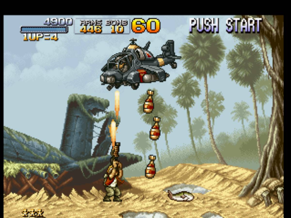 Metal Slug: Super Vehicle - 001 ISO - PS1 screenshot 7