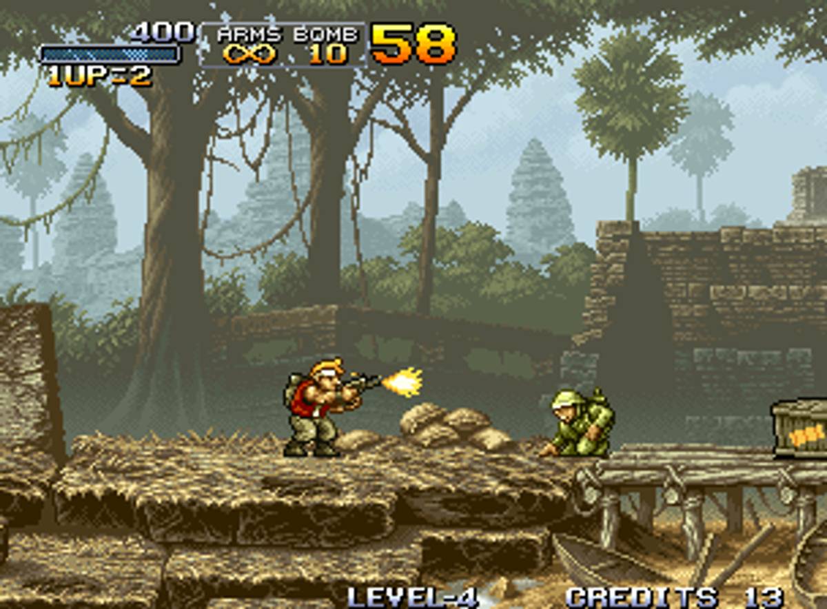 Metal Slug: Super Vehicle - 001 ROM - Neo Geo screenshot 2