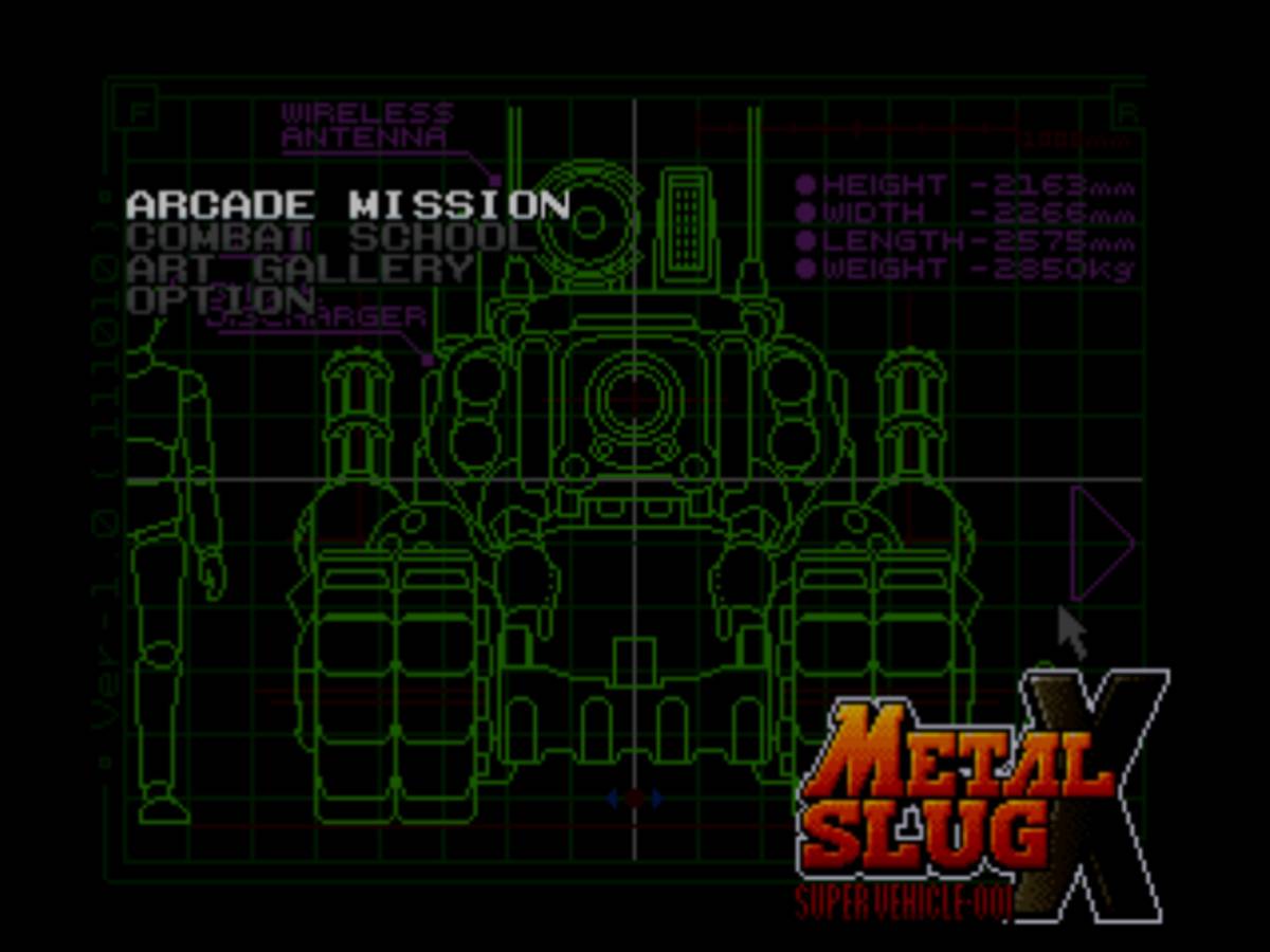 Metal Slug X ISO - PS1 screenshot 2