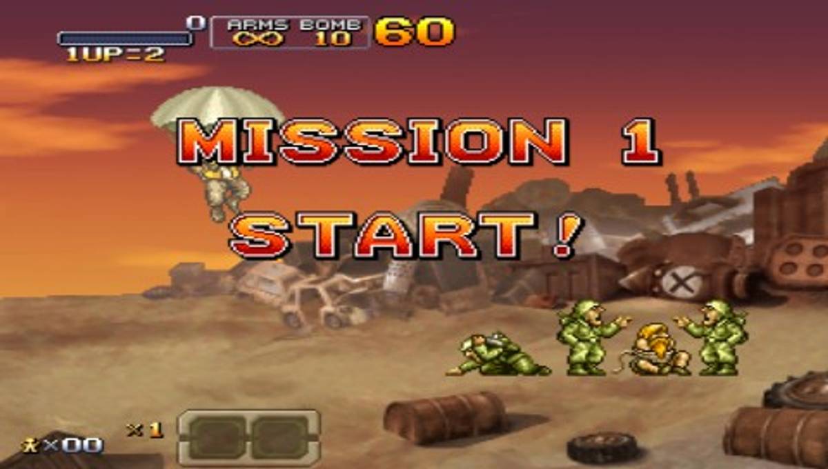 Metal Slug XX ISO - PSP screenshot 7